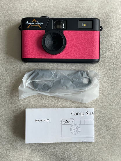 Camp Snap Camera (Screen-Free 8 MP Digital Camera) - Flamingo Pink