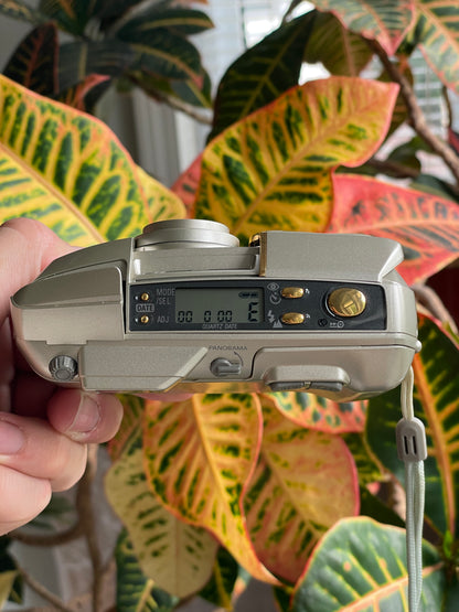 Nikon Lite-Touch Zoom 150 ED AF Quartz Date 35mm Film Camera Bundle - Gold Trim