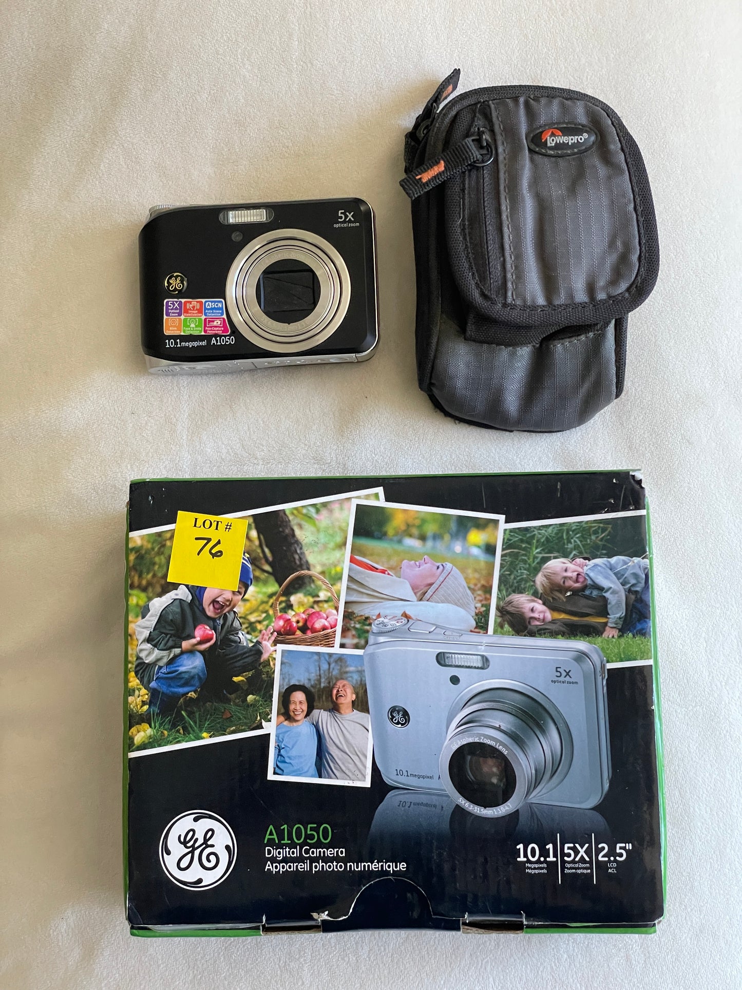 GE A1050 10.1 MP Digital Camera Bundle - Complete in Box