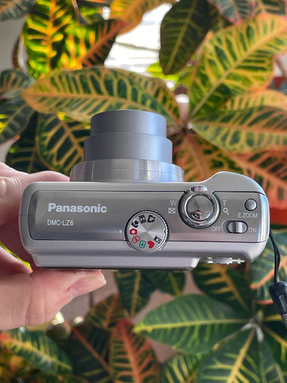 Panasonic Lumix DMC-LZ6 7.2 MP Digital Camera Bundle - Silver