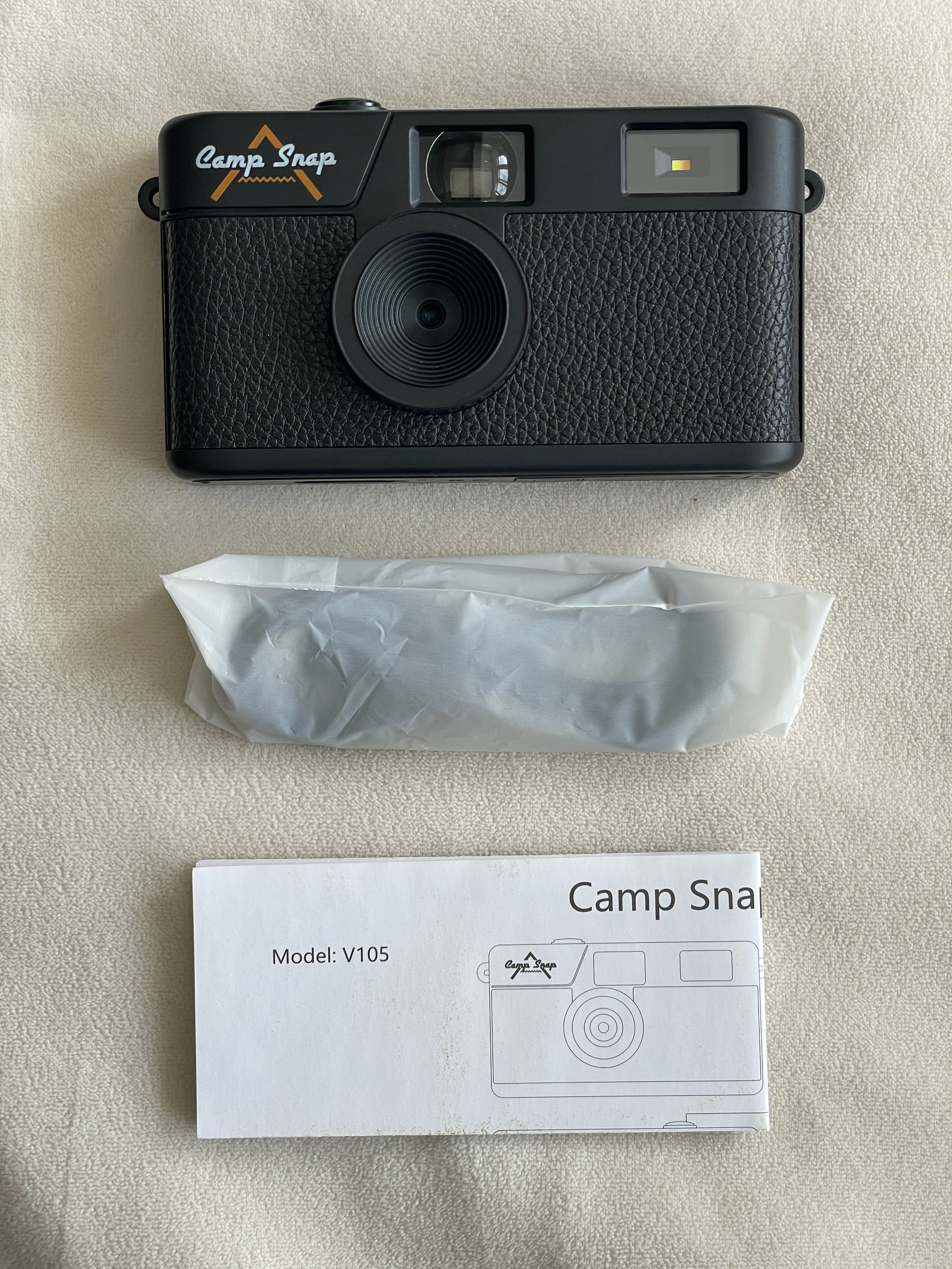 Camp Snap Camera (Screen-Free 8 MP Digital Camera) - Stealth Black