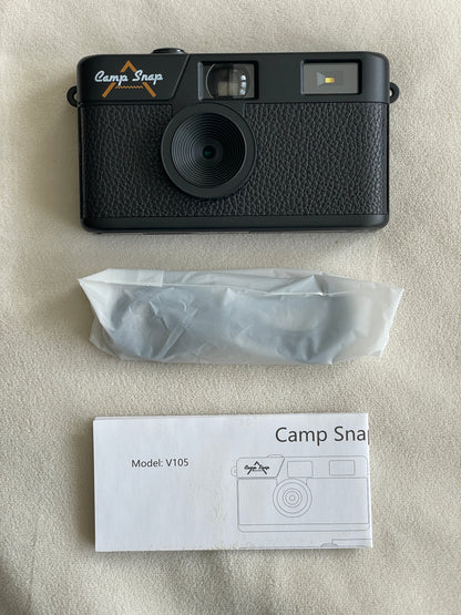 Camp Snap Camera (Screen-Free 8 MP Digital Camera) - Stealth Black