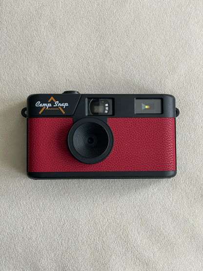 Camp Snap Camera (Screen-Free 8 MP Digital Camera) - Crimson Red