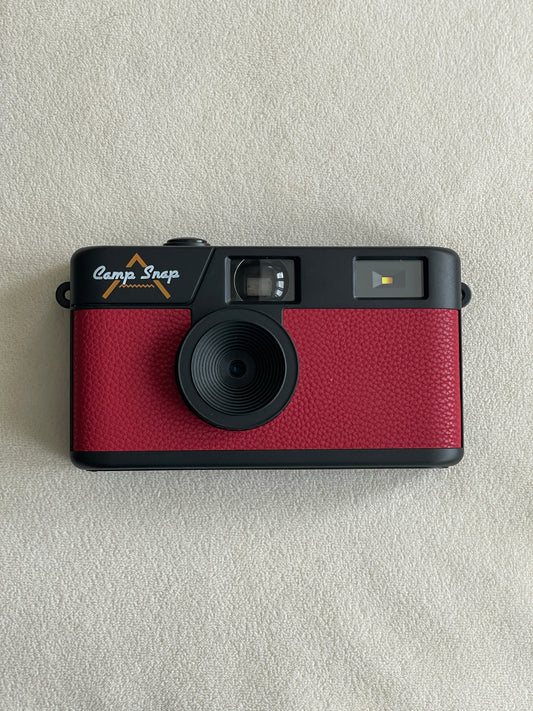 Camp Snap Camera (Screen-Free 8 MP Digital Camera) - Crimson Red