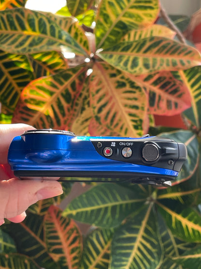 Fujifilm FinePix XP75 16 MP Digital Camera Bundle - Blue