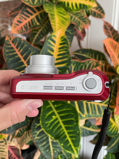 Kodak EasyShare C1450 14 MP Digital Camera Bundle - Red