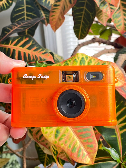 Camp Snap 2 (Screen-Free Digital Camera) - Tangerine Drift