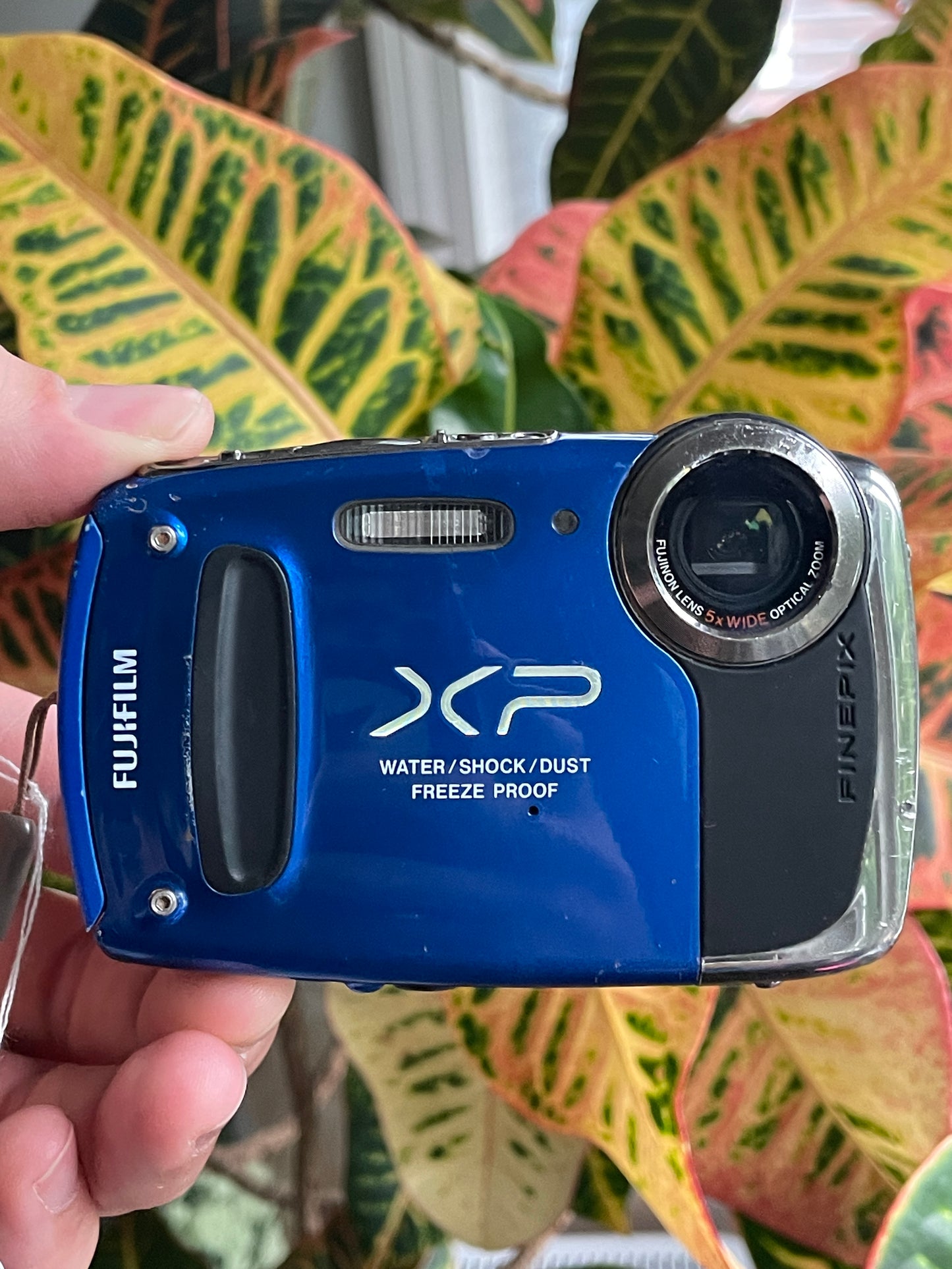 Fujifilm Finepix XP50 14 MP Digital Camera Bundle - Blue