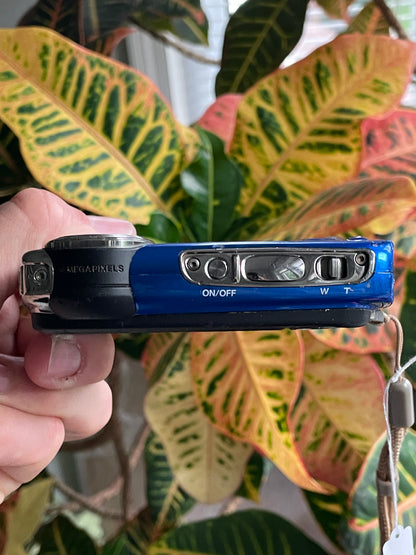 Fujifilm Finepix XP50 14 MP Digital Camera Bundle - Blue