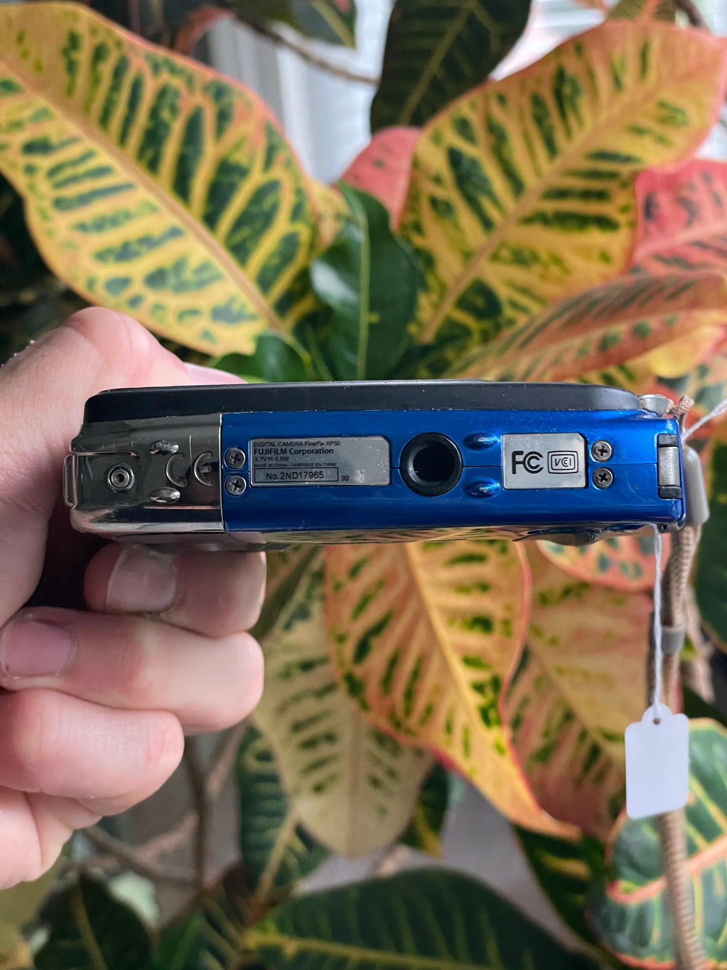 Fujifilm Finepix XP50 14 MP Digital Camera Bundle - Blue