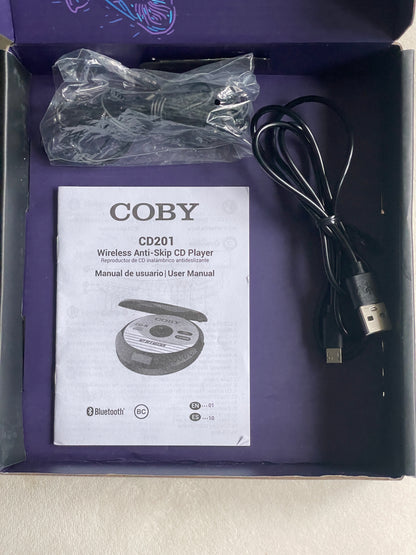Coby Wireless Anti-Skip CD Player - Open Box