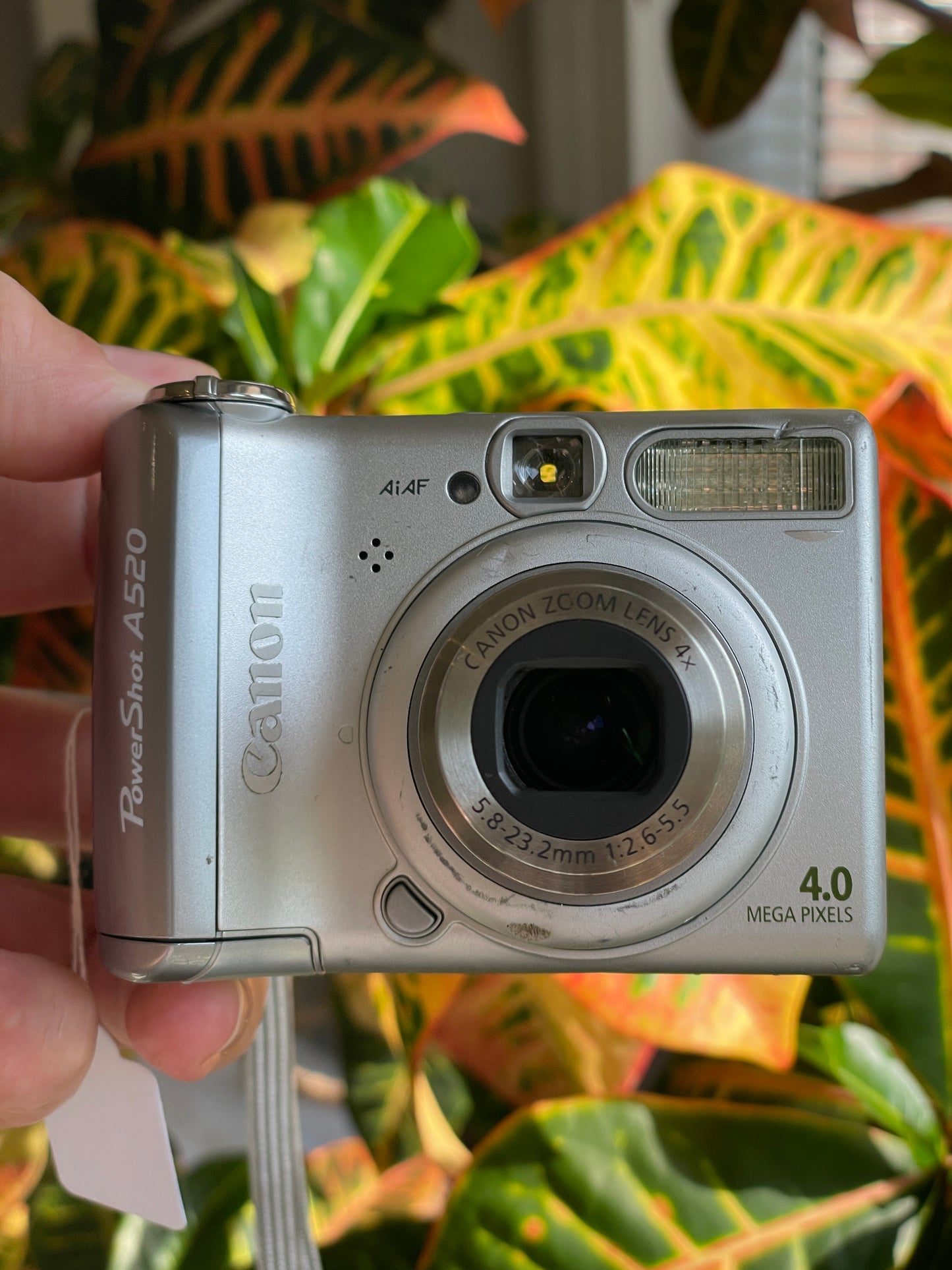 Canon PowerShot A520 4.0 MP Digital Camera Bundle - Silver