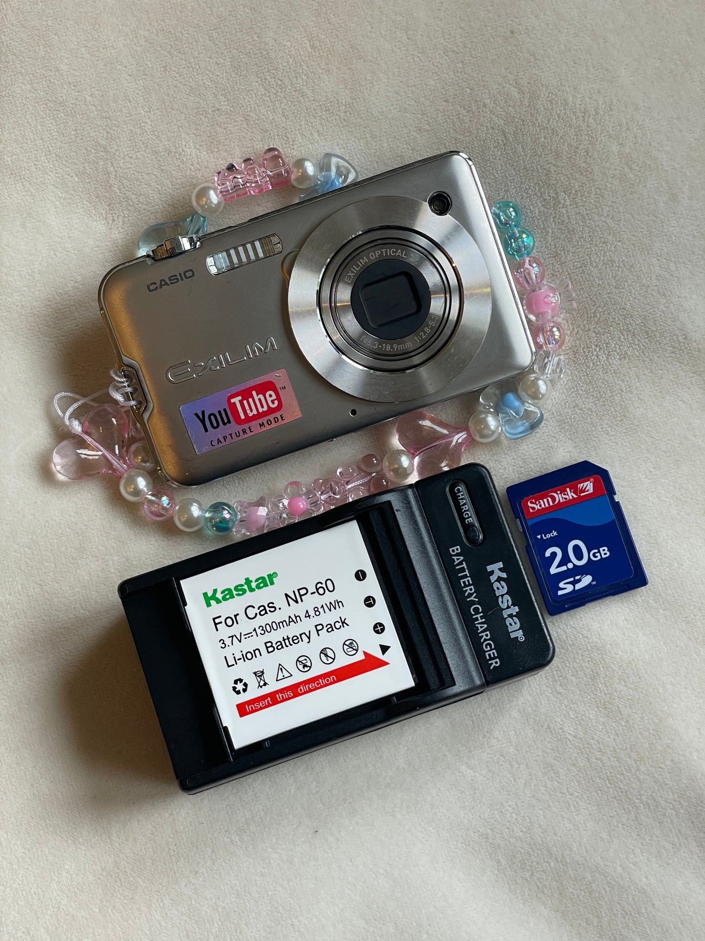 Casio Exilim EX-S12 12.1 MP Digital Camera Bundle - Silver