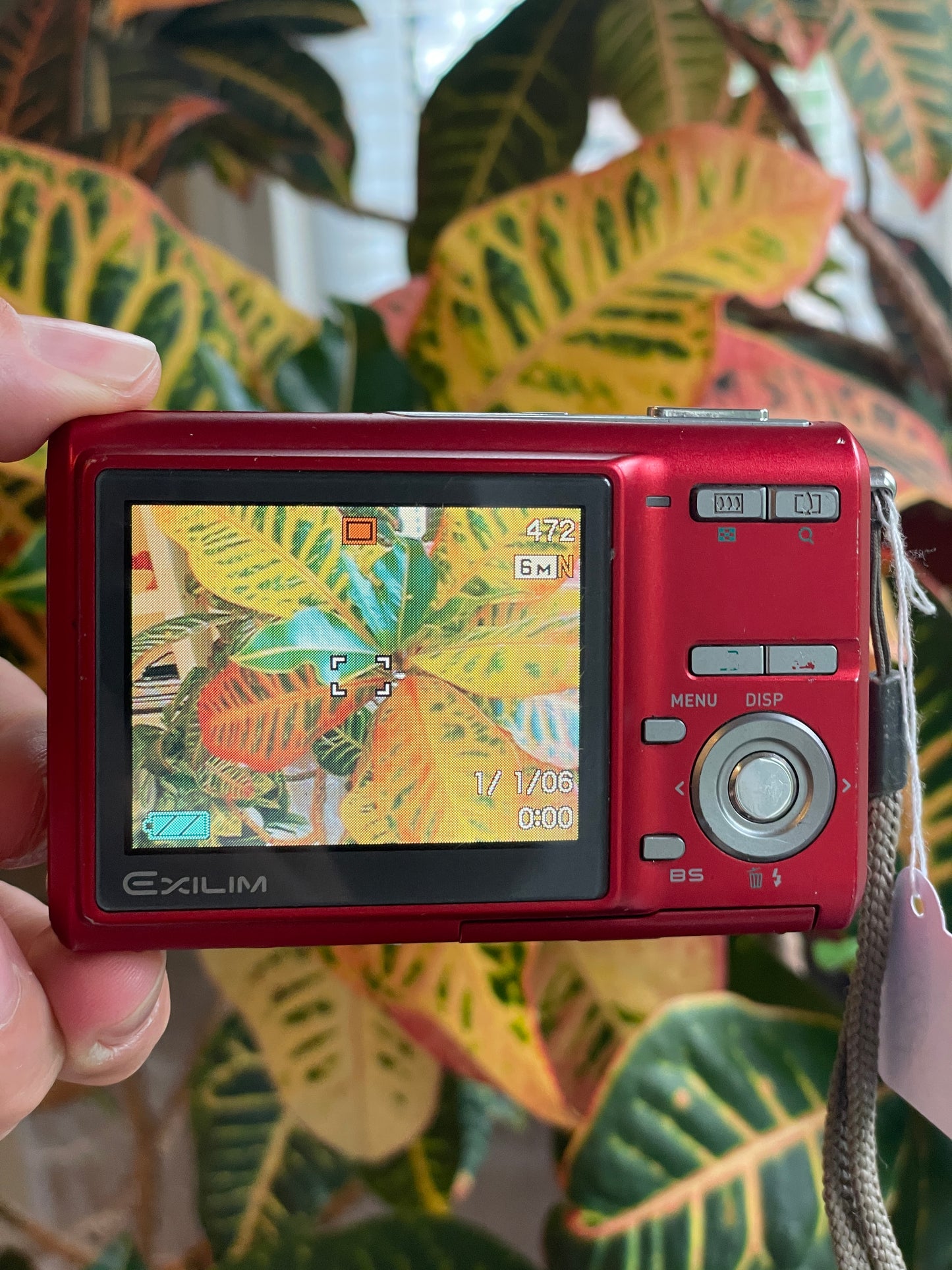Casio Exilim EX-Z60 6.0 MP Digital Camera Bundle - Red