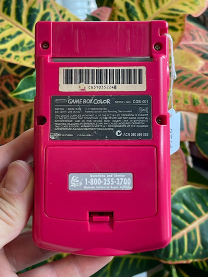 GameBoy Color - Berry c. 1998