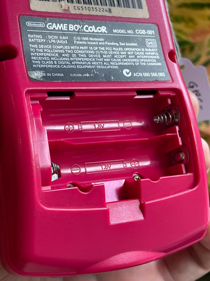 GameBoy Color - Berry c. 1998