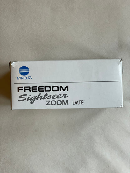 Minolta Freedom Sightseer Zoom 35mm Film Camera Bundle - In Box