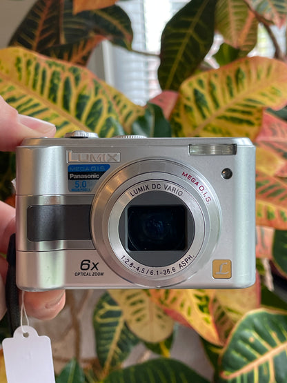Panasonic Lumix DMC-LZ3 5.0 MP Digital Camera Bundle - Silver - In Box
