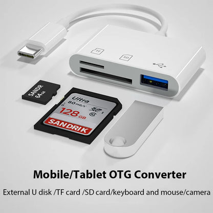 usbc SD card reader for iPhone