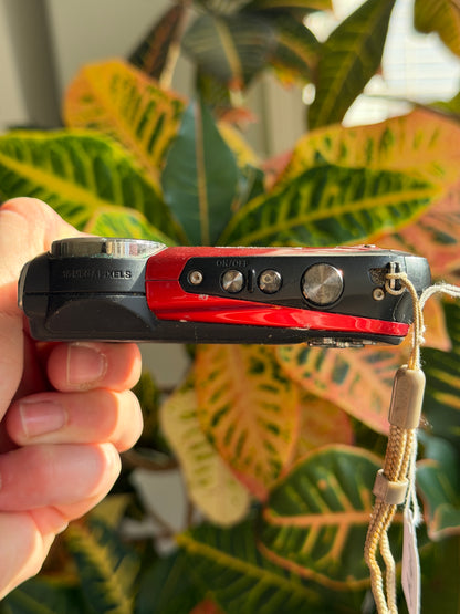Fujifilm FinePix XP60 digital camera top view